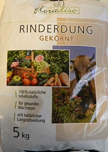 Rinderdung 5kg Naturdünger Rindermist Gartendünger von Hack