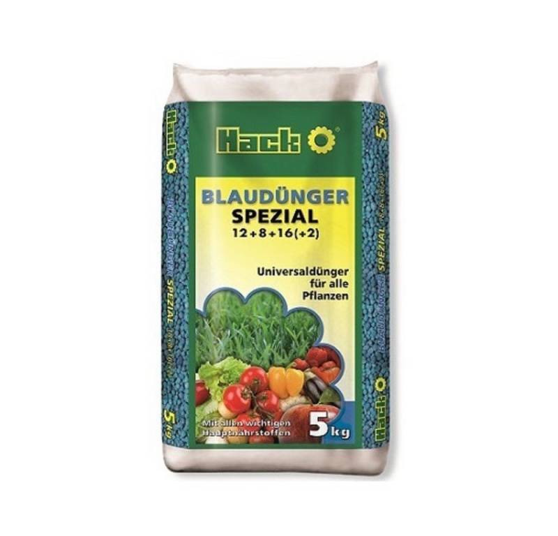 Hack Spezialdünger Hack Blaudünger Spezial NPK 12+8+16 (2) 5 kg von Hack