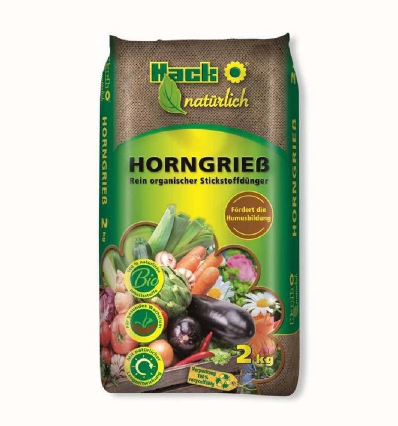 Hack Universaldünger Hack Universaldünger Horngrieß rein organischer Stickstoffdünger 2 kg von Hack