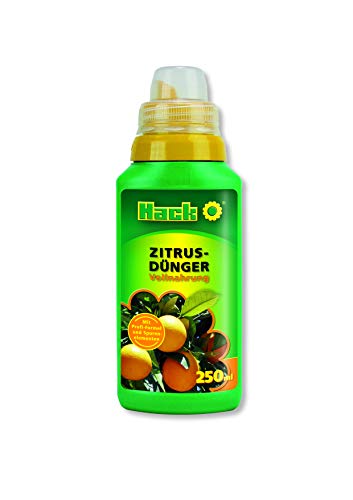 Hack Zitrusdünger 250ml Volldünger Zitrus Dünger Citrus von Hack