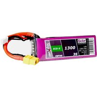 Hacker Modellbau-Akkupack (LiPo) 11.1V 1300 mAh Zellen-Zahl: 3 25 C Softcase XT60 von Hacker