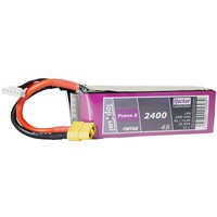 Hacker Modellbau-Akkupack (LiPo) 14.8V 2400 mAh Zellen-Zahl: 4 35 C Softcase XT60 von Hacker