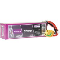 Hacker Modellbau-Akkupack (LiPo) 14.8V 5000 mAh Zellen-Zahl: 4 35 C Softcase XT90 von Hacker