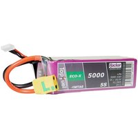 Hacker Modellbau-Akkupack (LiPo) 18.5V 5000 mAh Zellen-Zahl: 5 20 C Softcase XT90 von Hacker