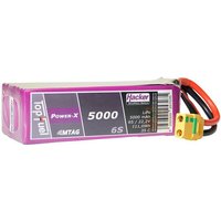 Hacker Modellbau-Akkupack (LiPo) 22.2V 5000 mAh Zellen-Zahl: 6 35 C Softcase XT90 von Hacker
