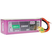 Hacker Modellbau-Akkupack (LiPo) 22.2V 5800 mAh Zellen-Zahl: 6 20 C Softcase XT90 von Hacker