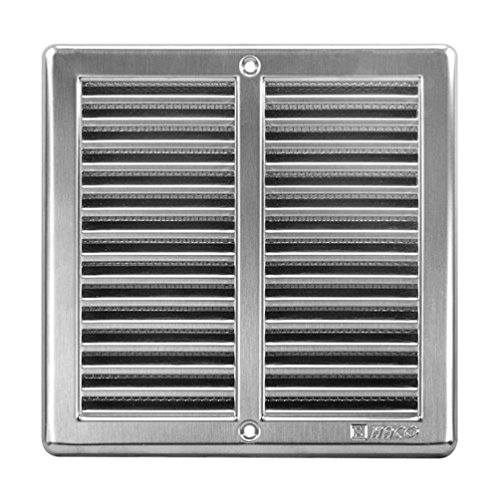 Stainless Steel Air Vent Grille Cover 200x200 (8x8") Ventilation Grill Cover von MKK