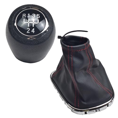 5-Gang-Schaltknauf-Abdeckung für Chevy Cruze 2008 2009 2010 2011 2012 MT (rote Linie, R5 Speed) von Hacreyatu