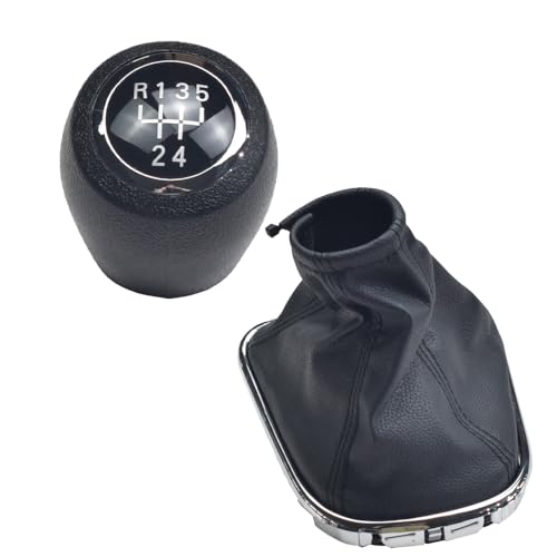 5-Gang-Schaltknauf-Abdeckung für Chevy Cruze 2008 2009 2010 2011 2012 MT (schwarze Linie, R5 Speed) von Hacreyatu