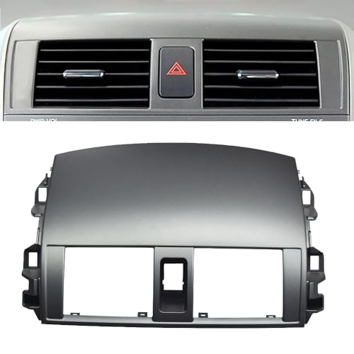 Hacreyatu Teile Armaturenbrett Instrumentententafel Mitte Luftauslass Zubehör für Toyota Corolla Altis 2008 2009 2010 2011 2012 2013 (B) von Hacreyatu
