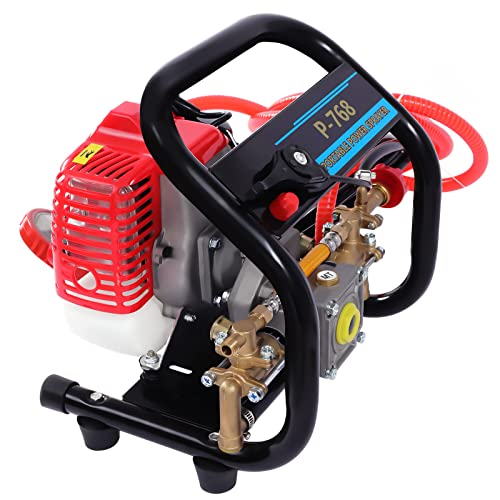 26C Benzin Motorsprüher 0.25mpa 2 Takt Hochdrucksprüher Gartenspritze Düngerspritze mit Hochdruckschlauch,Drucksprüher Sprühgerät für Garten,Weingut,Rasen 26C Benzin Motorsprüher 0.25mpa 2 Takt Hochdrucksprüher Gartenspritze Düngerspritze mit Hochdruckschlauch,Drucksprüher Sprühgerät für Garten,Weingut,Rasen von Hadwigger