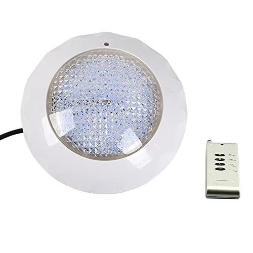 Hadwigger 45W RGB LED Poolbeleuchtung Unterwasser 7 Colors LED Teichbeleuchtung mit Fernbedienung,IP68 Wasserdicht Unterwasserscheinwerfer Pool Licht AC 12V Schwimmbadleuchten(3000lm) von Hadwigger
