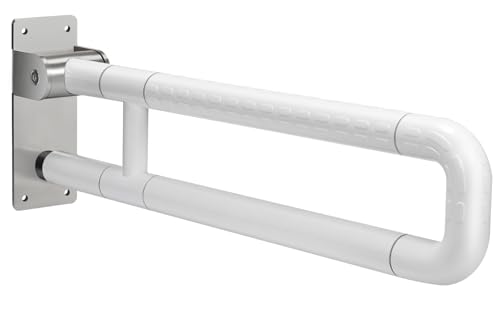 Toilettenstützstange weiß 60 cm Badezimmer-Stützstange aus rostfreiem Stahl Badezimmer klappbarer Sicherheitsstützgriff 300~350 kg Toilettenstützstange weiß 60 cm Badezimmer-Stützstange aus rostfreiem Stahl Badezimmer klappbarer Sicherheitsstützgriff 300~350 kg von Haedswer