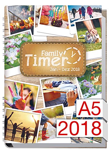 Chäff Family-Timer 2018 - Der Familien-Planer! 12 Monate Jan-Dez 2018, Familienkalender von Häfft