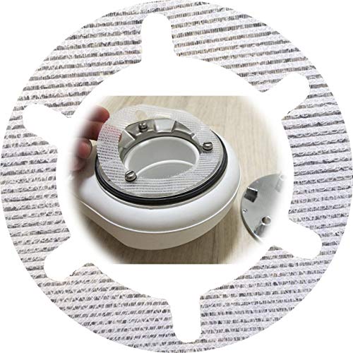 HäkchenRein Haarsieb Haarfänger für Moderne Duschen | 50 Stück | Durchmesser 10 cm | Viega, AlcaPlast, UVM. HäkchenRein Haarsieb Haarfänger für Moderne Duschen | 50 Stück | Durchmesser 10 cm | Viega, AlcaPlast, UVM. von HäkchenRein