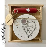 Geschenkset Kerzenhalter Weiß Deko Kleines Geschenk Kerzenständer Idee Frau Beste Freundin Mama Stabkerze Hygge Scandi Haus Geschenkset Kerzenhalter Weiß Deko Kleines Geschenk Kerzenständer Idee Frau Beste Freundin Mama Stabkerze Hygge Scandi Haus von Haekelguste