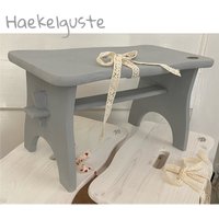 Shabby Landhaus Fußbank Schemel Hocker Weiß Grau Antik Rustikal Landhausküche Dorfkind Altes Land Scandi Shabby Landhaus Fußbank Schemel Hocker Weiß Grau Antik Rustikal Landhausküche Dorfkind Altes Land Scandi von Haekelguste