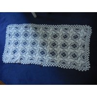 Von Hand Gehäkelter Tischläufer Weiß 110 cm X 55 Handarbeit Wie Zu Omas Zeiten von Haekeliris