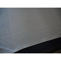 Weiße Mitteldecke Baumwolle Hellblaue Teddybärchen Kreuzstichmuster 80 cm X Neuwertig Weiße Mitteldecke Baumwolle Hellblaue Teddybärchen Kreuzstichmuster 80 cm X Neuwertig von Haekeliris