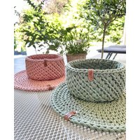 Häkelkorb „Beauty" Korb Utensilo Aufbewahrung Geschenkideen von HaekeltraumChristina