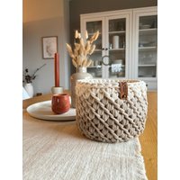 Häkelkorb „Dreifarbig " Korb Utensilo Aufbewahrung Geschenkideen von HaekeltraumChristina