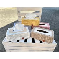 Taschentücherbox Gehäkelt von HaekeltrudeByAnnett