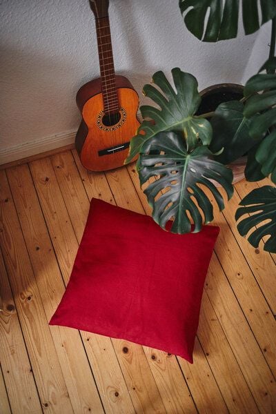 HängemattenGlück Große Sofakissen aus Latex & Kapok - Rottöne HängemattenGlück Große Sofakissen aus Latex & Kapok - Rottöne von HängemattenGlück