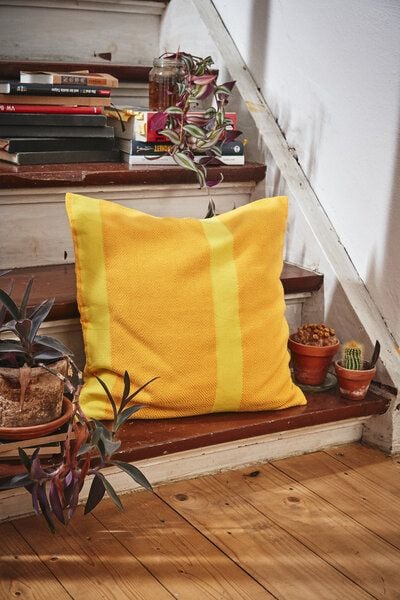 HängemattenGlück Sofakissen 40x40cm Latex & Kapok - Rottöne von HängemattenGlück