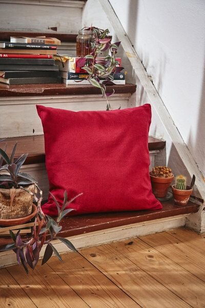 HängemattenGlück Sofakissen 40x40cm Latex & Kapok - Rottöne von HängemattenGlück