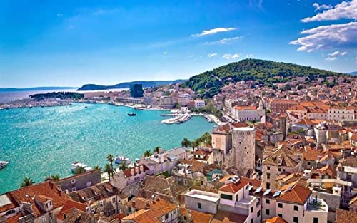Haeran River Split Kroatien Adria Farbgespräch Malen Nach Zahlen DIY Einzigartiges Leinwand Ölgemälde Kit Digitale Malerei Haeran River Split Kroatien Adria Farbgespräch Malen Nach Zahlen DIY Einzigartiges Leinwand Ölgemälde Kit Digitale Malerei von Haeran River