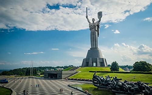 Haeran River Vollbohrer Kiew Ukraine Statue Museum Diy 5D Diamond Painting By Number Unique Kits Home Wall Decor Crystal Strass Wall Decor von Haeran River