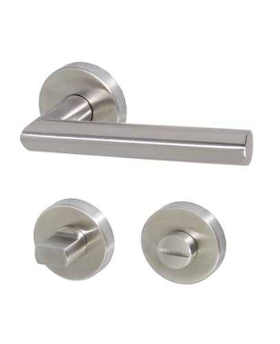 Haeusler-Shop Edelstahl Türbeschlag TA-1206 R WC Türdrücker Türgriffe Türklinke Haeusler-Shop Edelstahl Türbeschlag TA-1206 R WC Türdrücker Türgriffe Türklinke von Haeusler-Shop