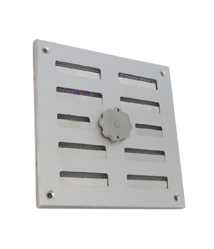 Lüftungsgitter LG 1616 SAA Schiebegitter Alu F1 155 x155mm Zuluft Abluftgitter von Häusler Onlinehandel GmbH