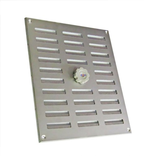 Lüftungsgitter LG 3025 SAA Schiebegitter Alu F1 300 x 250mm Zuluft Abluftgitter von Häusler Onlinehandel GmbH