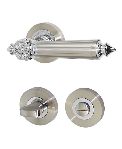 Türbeschlag 1624-A R WC Antik Optik Türdrücker Türgriffe Türklinke von Haeusler-Shop