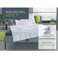 Haeussling Gänsedaunenbettdecke "Select - Made in Green", normal, Füllung 100% Gänsedaunen, Bezug 100% Baumwolle, (1 St.) von Haeussling