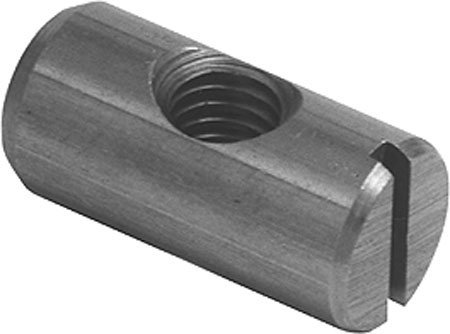 Zylinder-Muttern M6 mit Schlitz, 10 x 14 mm, Dübel für Möbel von Hafele