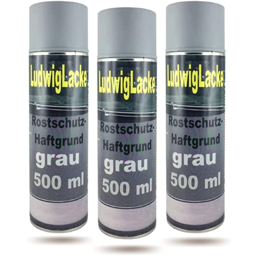 Haftgrund 3 Spray grau 500 ml je Spraydose von LudwigLacke
