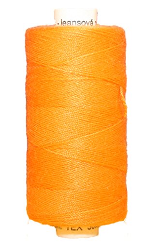 Jeansgarn UNIPOLY 30*3 Polyester 200m orange (0224) von Hagal