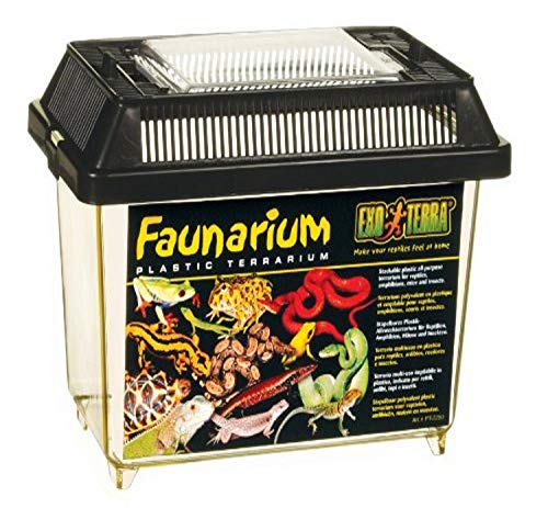 Exo Terra Faunarium, Allzweckbehälter für Reptilien, Amphibien, Mäuse und Insekten, mini, 18 x 11 x 12,5cm von Exo Terra