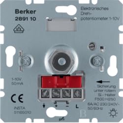 Berker 289110 Elektronische Drehpotentiometer 1-10V 4011334255765 Berker 289110 Elektronische Drehpotentiometer 1-10V 4011334255765 von Hager