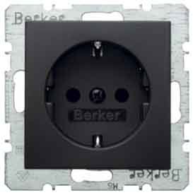 Berker Schuko-Steckdose. Schraube anthrazit Serie S1/B3/B7 Ref. 6512530030 Berker Schuko-Steckdose. Schraube anthrazit Serie S1/B3/B7 Ref. 6512530030 von Hager