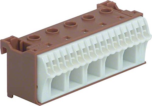 Busch-Jaeger Hage Phasen-Klemmblock KN22P, Len, Braun, 90 x 34 33 mm von Hager