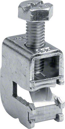 Busch-Jaeger Hage Sammelschienenklemme K96T CU12-30x5mm, Metall Kupfer, Grau, 14 x 2 cm von Hager