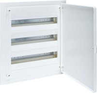 HAGER VF318PES VF Golf Einbau-Schalttafel 3 Reihen 54 Module weiße Tür QC-Leiste von Hager