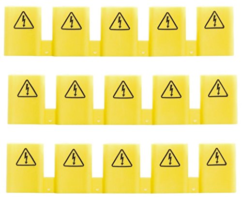 Hager Berührungsschutzabdeckung KZ059 Zubehör für Niederspannungs-Schalttechnik (3er Set) (3) von Hager