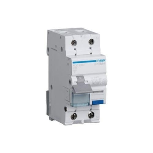 Hager FI-Schalter/Leitungsschutzschalter 1-polig+N 16 A-B 30 mA ADC916D Hager FI-Schalter/Leitungsschutzschalter 1-polig+N 16 A-B 30 mA ADC916D von Hager