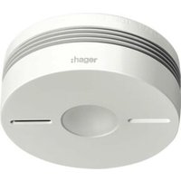 Hager Funk-Rauchwarnmelder Komfort Q, weiß TG550A von Hager