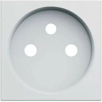 Hager Gallery WXD100B Abdeckung für Steckdose - 2P+T - Weiß von Hager