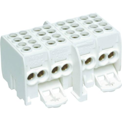 Hager KH24C 4P Weiß Elektrischer Terminalblock (82,4 mm, 43 mm, 65,9 mm) von Hager